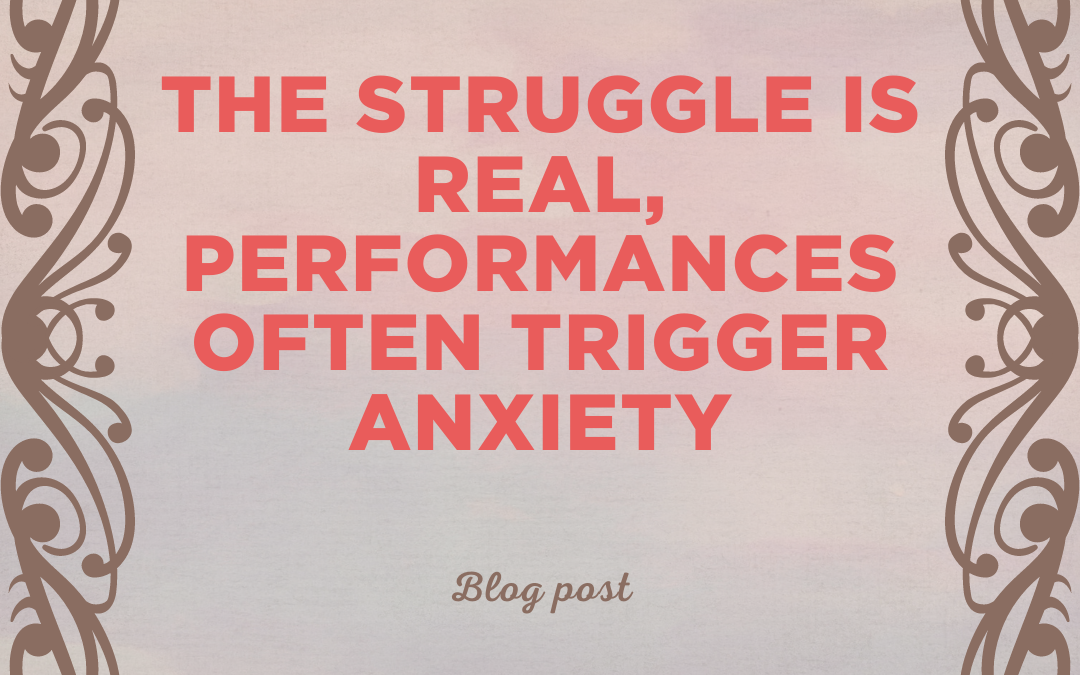 It’s not just you, performance anxiety is normal!